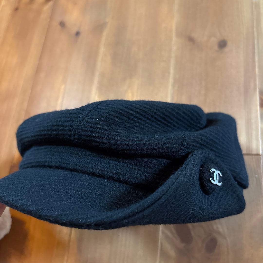 CHANEL キャスケット　ブラック