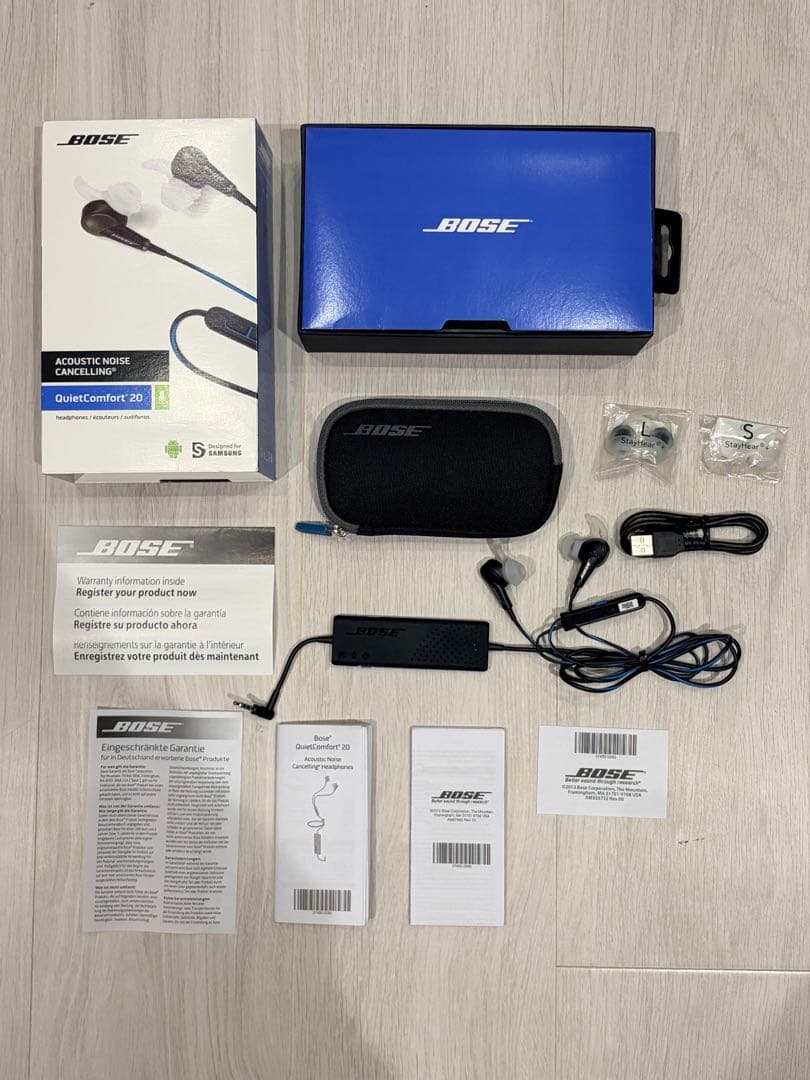 Bose QuietComfort 20 有線イヤホン QC20