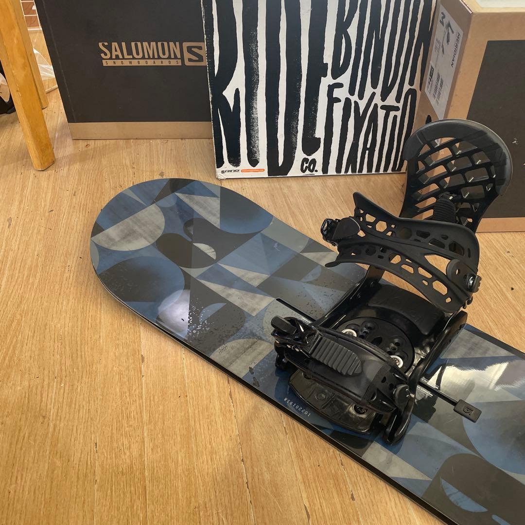 BURTON×ZUMA　クラッシュ　バートンスノーボードセット　バインディング付