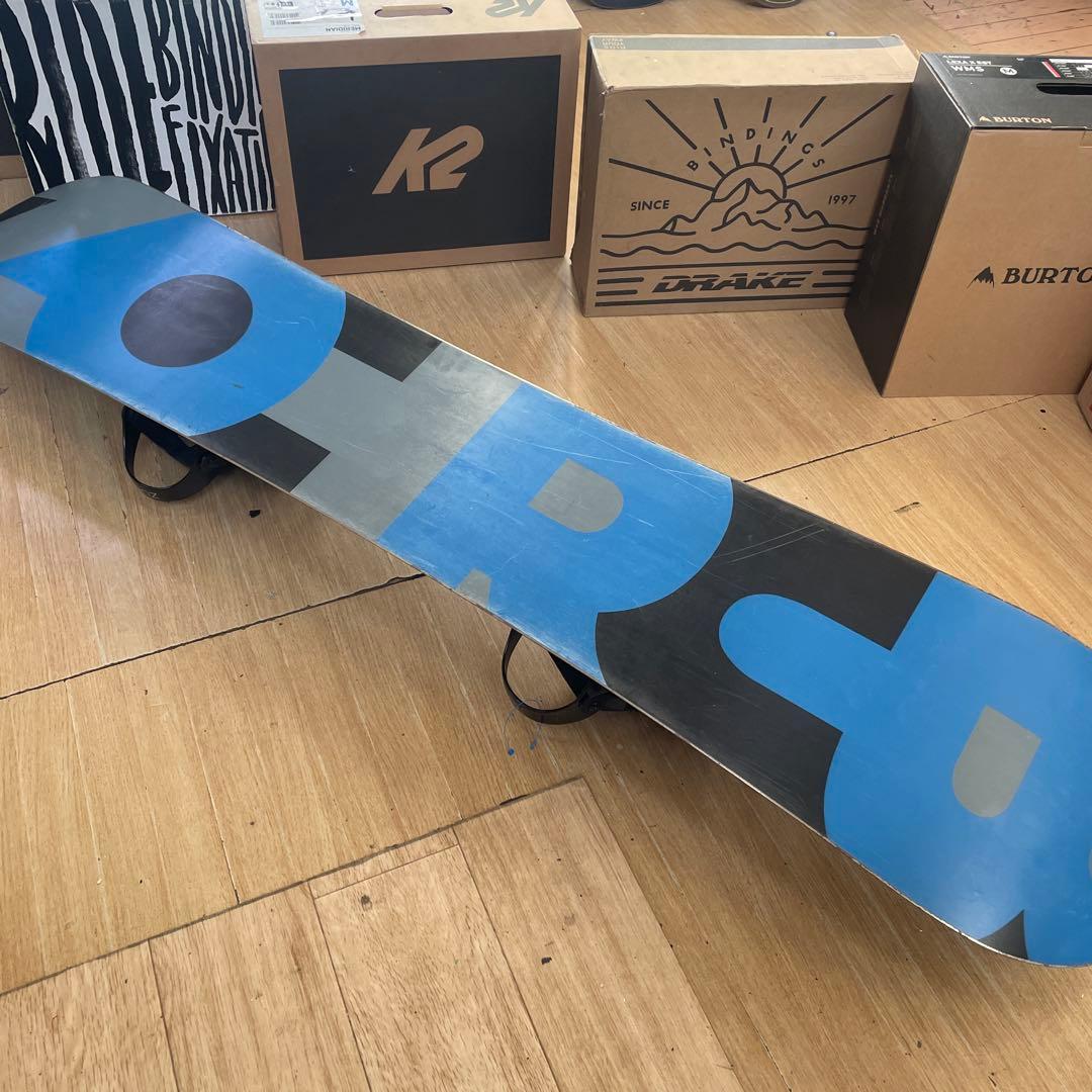 BURTON×ZUMA　クラッシュ　バートンスノーボードセット　バインディング付