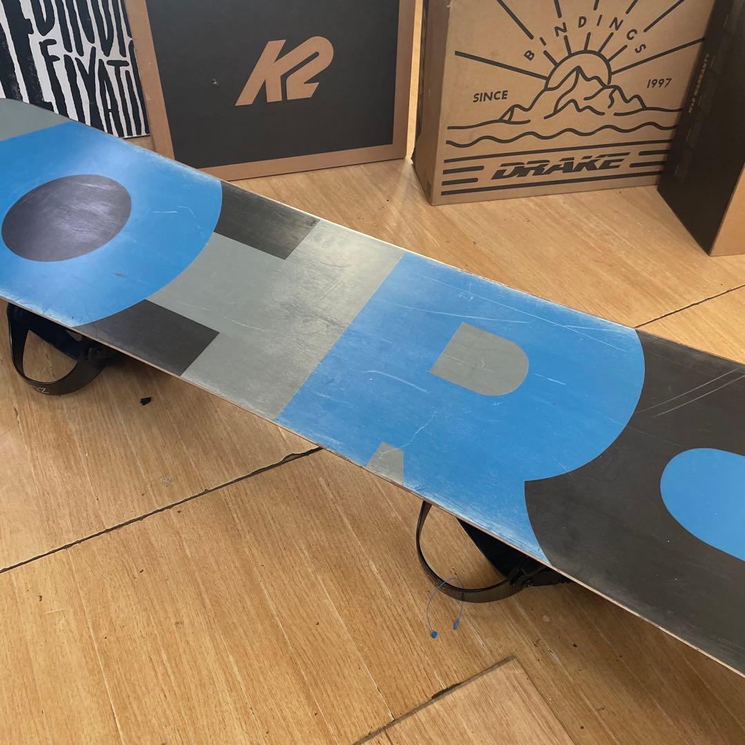 BURTON×ZUMA　クラッシュ　バートンスノーボードセット　バインディング付