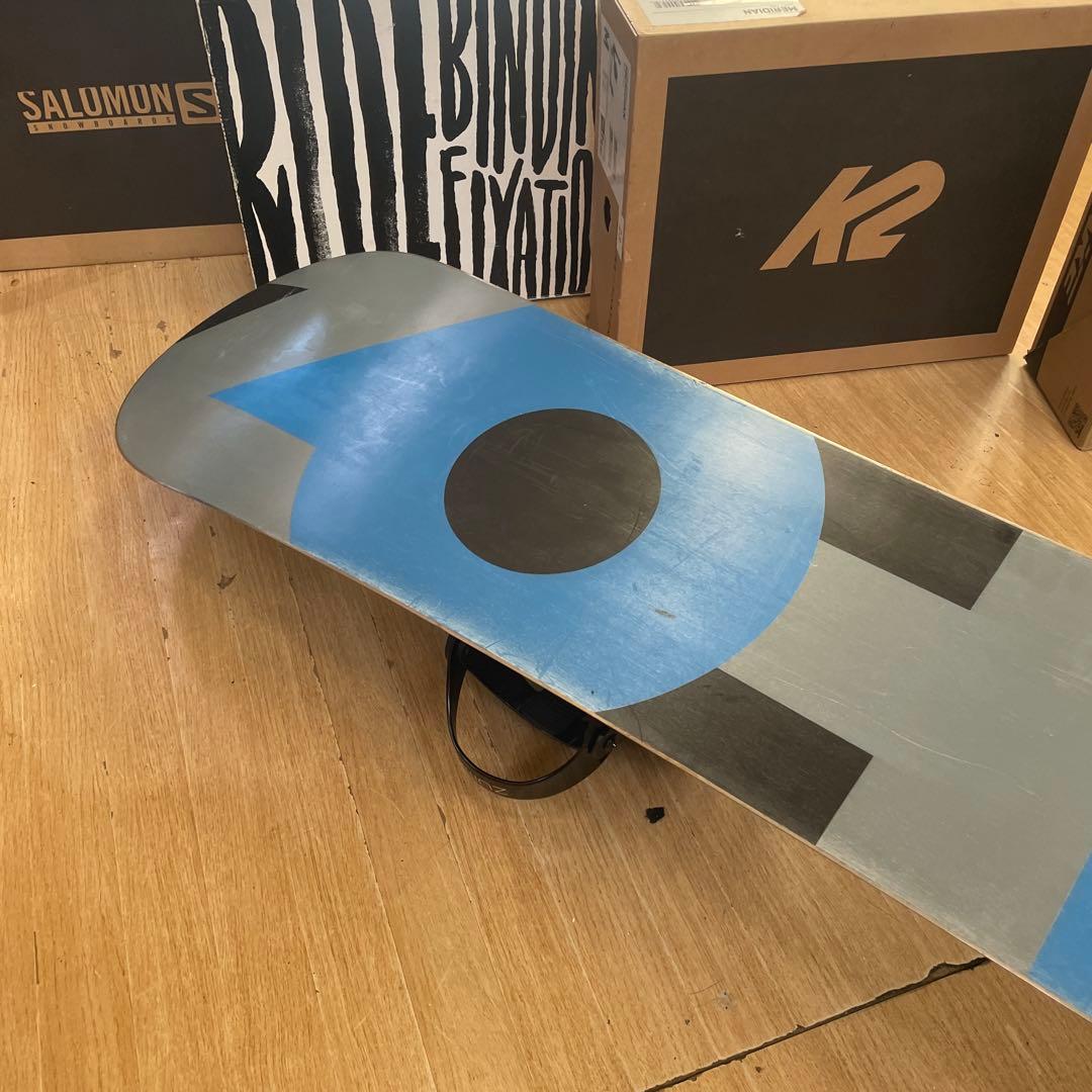 BURTON×ZUMA　クラッシュ　バートンスノーボードセット　バインディング付