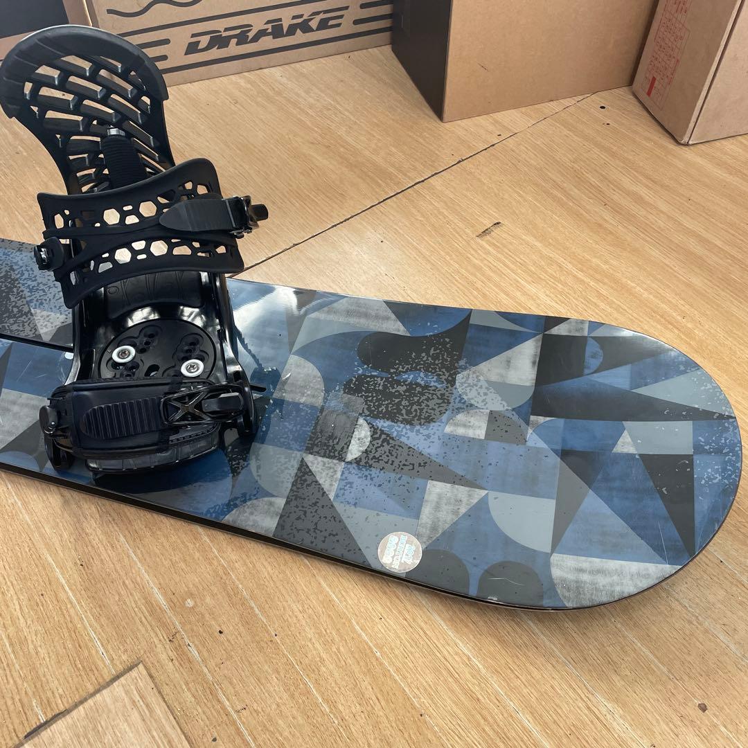 BURTON×ZUMA　クラッシュ　バートンスノーボードセット　バインディング付