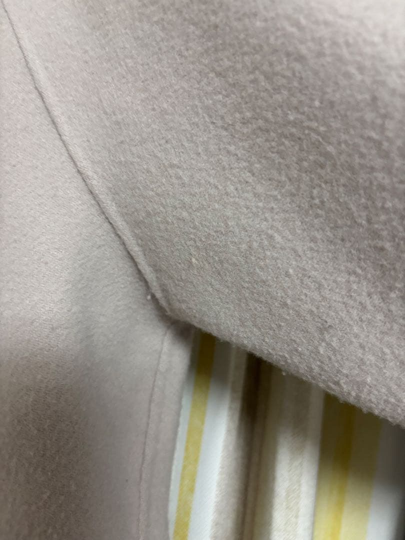 Hamachi クロス＆クロス　ダブルフェイスミドルコート　グレージュ