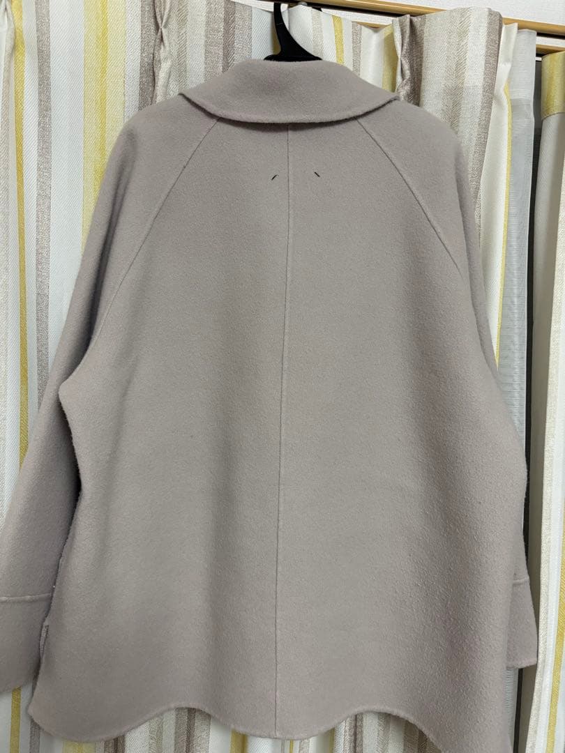 Hamachi クロス＆クロス　ダブルフェイスミドルコート　グレージュ