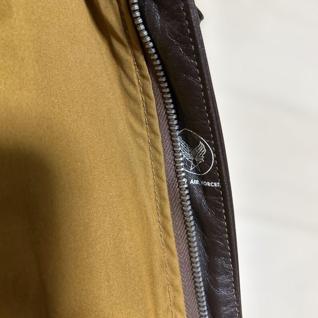 バズリクソンズ Buzz Rickson's A-2 フライトジャケット　赤リブ