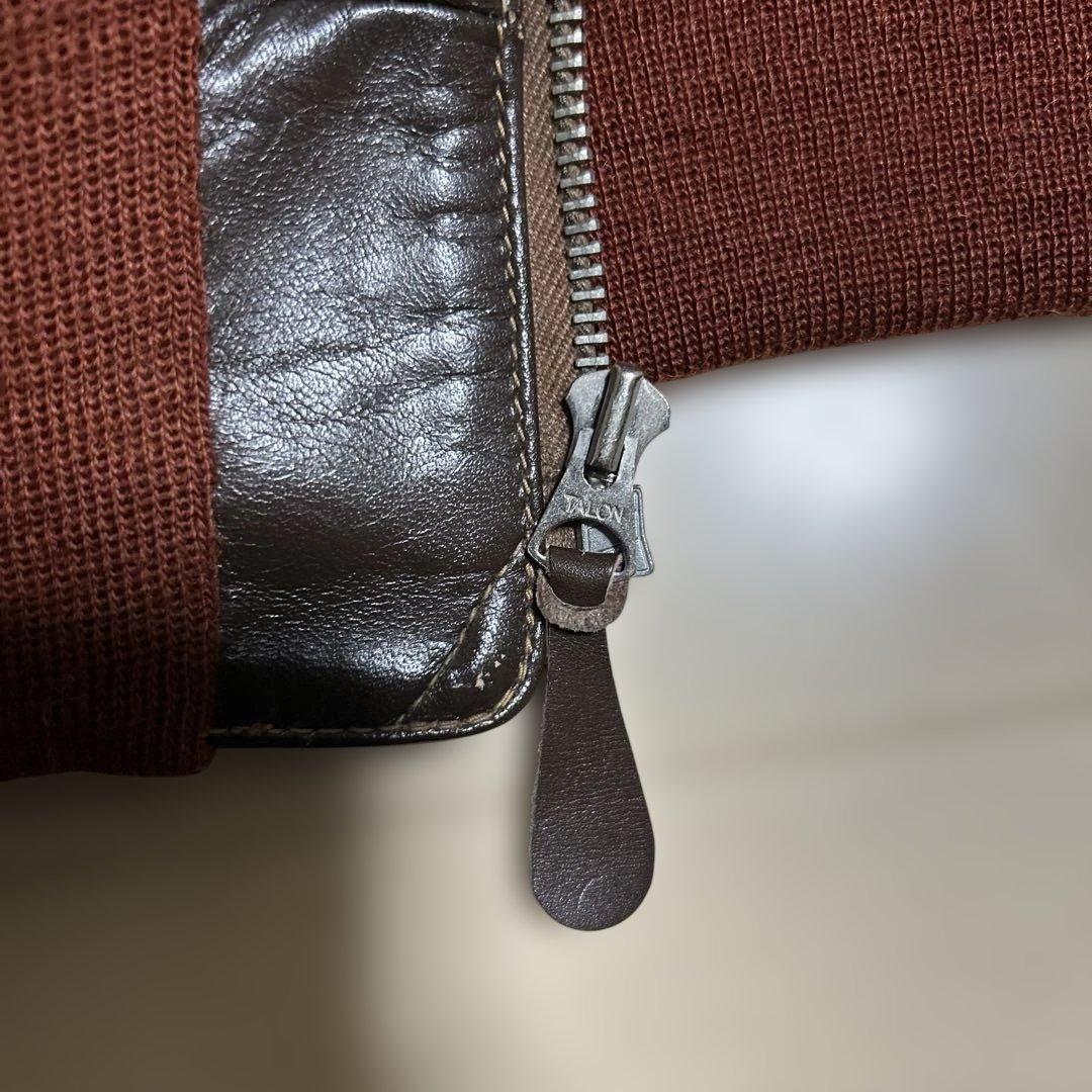 バズリクソンズ Buzz Rickson's A-2 フライトジャケット　赤リブ