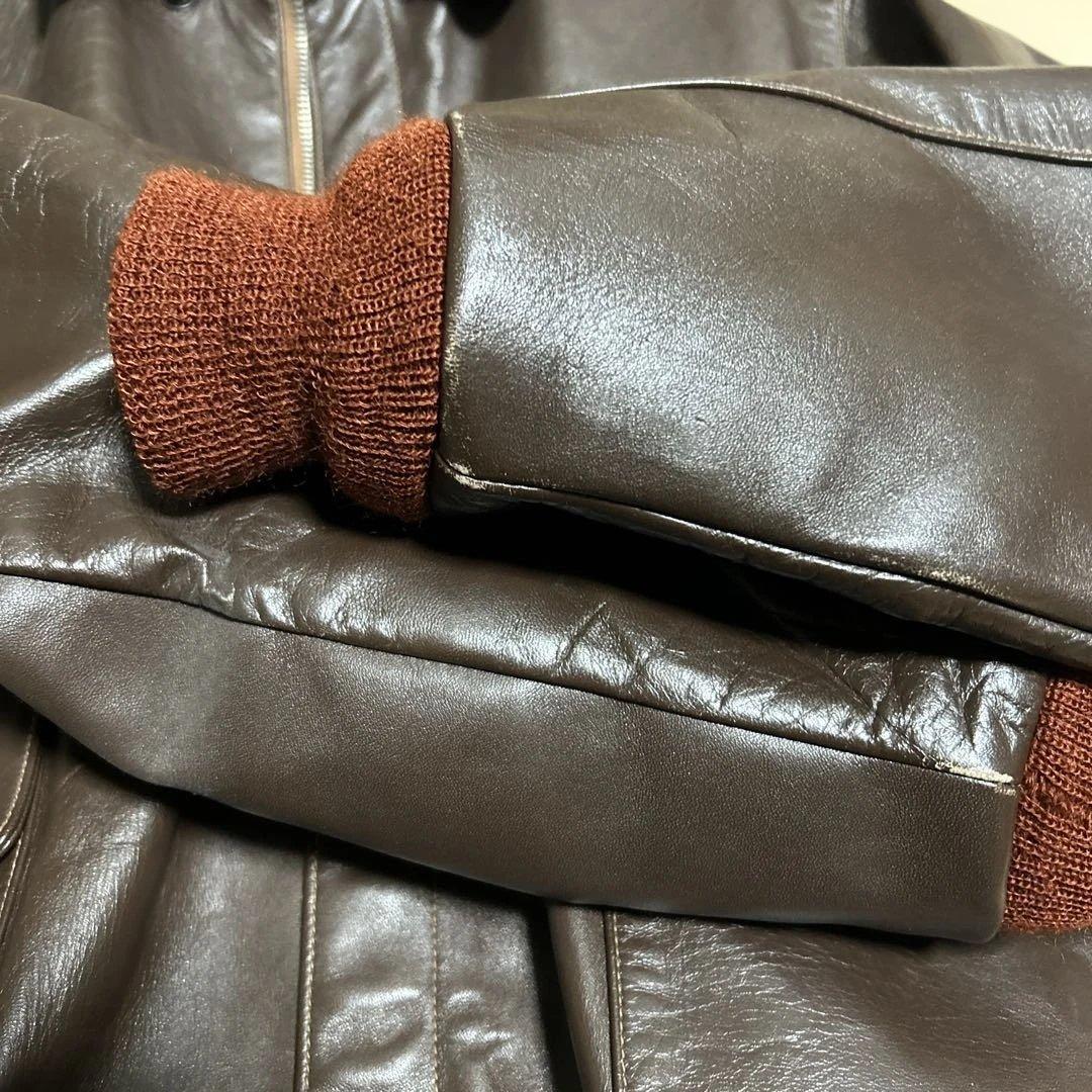 バズリクソンズ Buzz Rickson's A-2 フライトジャケット　赤リブ