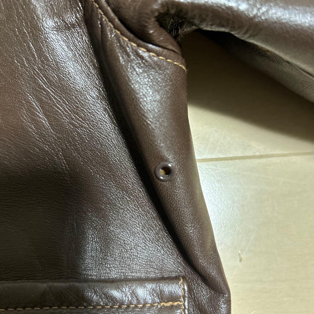 バズリクソンズ Buzz Rickson's A-2 フライトジャケット　赤リブ