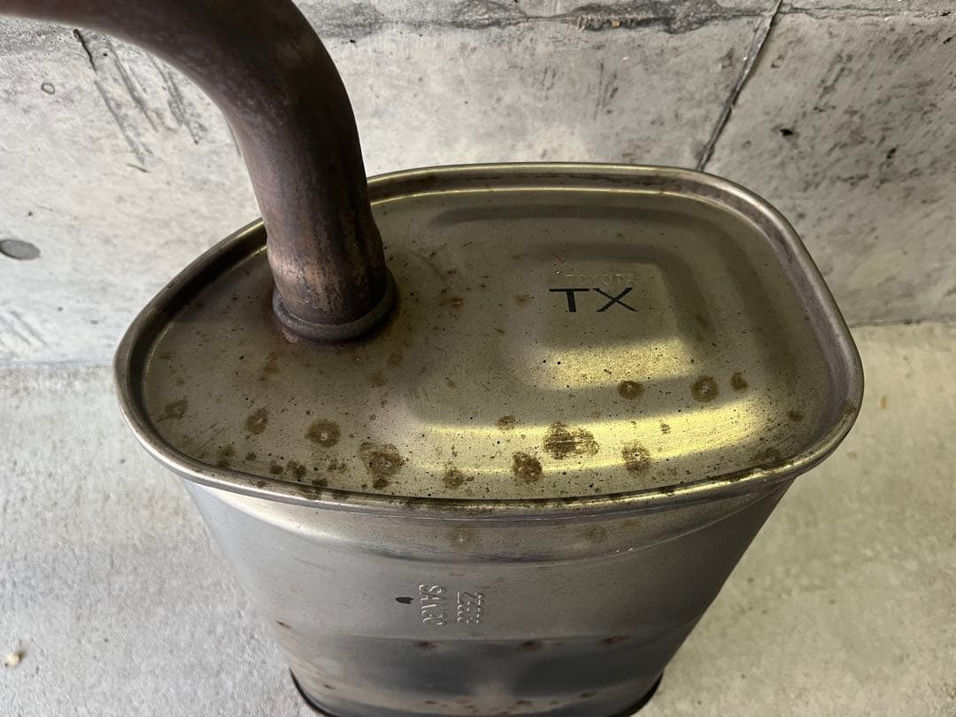 値下げしました！トヨタ 210クラウンアスリートハイブリッド後期 純正マフラー