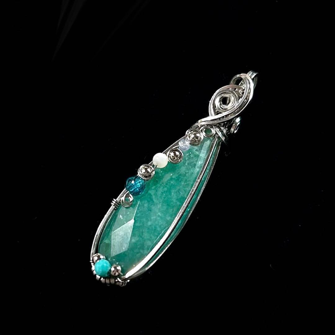 みィ☆ページ☆☆リクエスト3点 ワイヤーラッピング アート ジュエリー