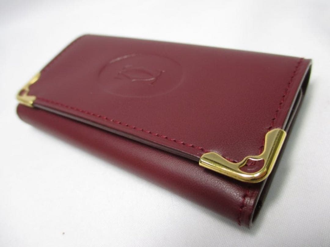 新品・未使用品 カルティエ ４連キーケース カルティエレッド Cartier