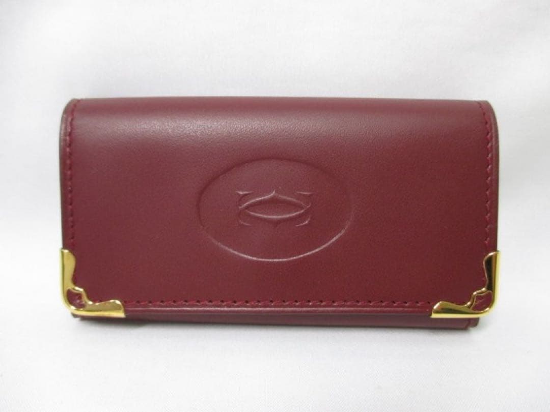 新品・未使用品 カルティエ ４連キーケース カルティエレッド Cartier