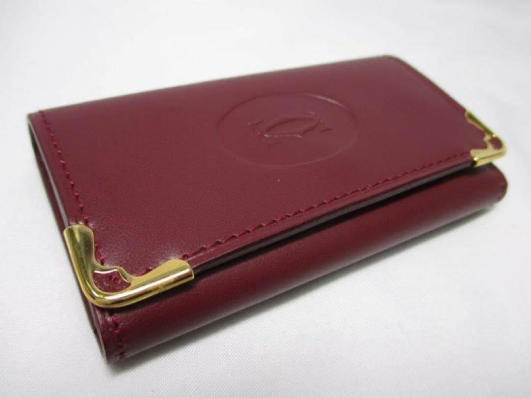 新品・未使用品 カルティエ ４連キーケース カルティエレッド Cartier