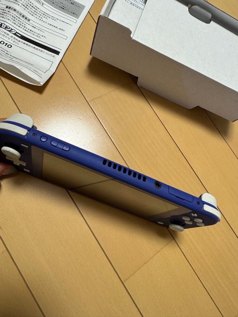 Nintendo Switch Lite 青色 本体　美品