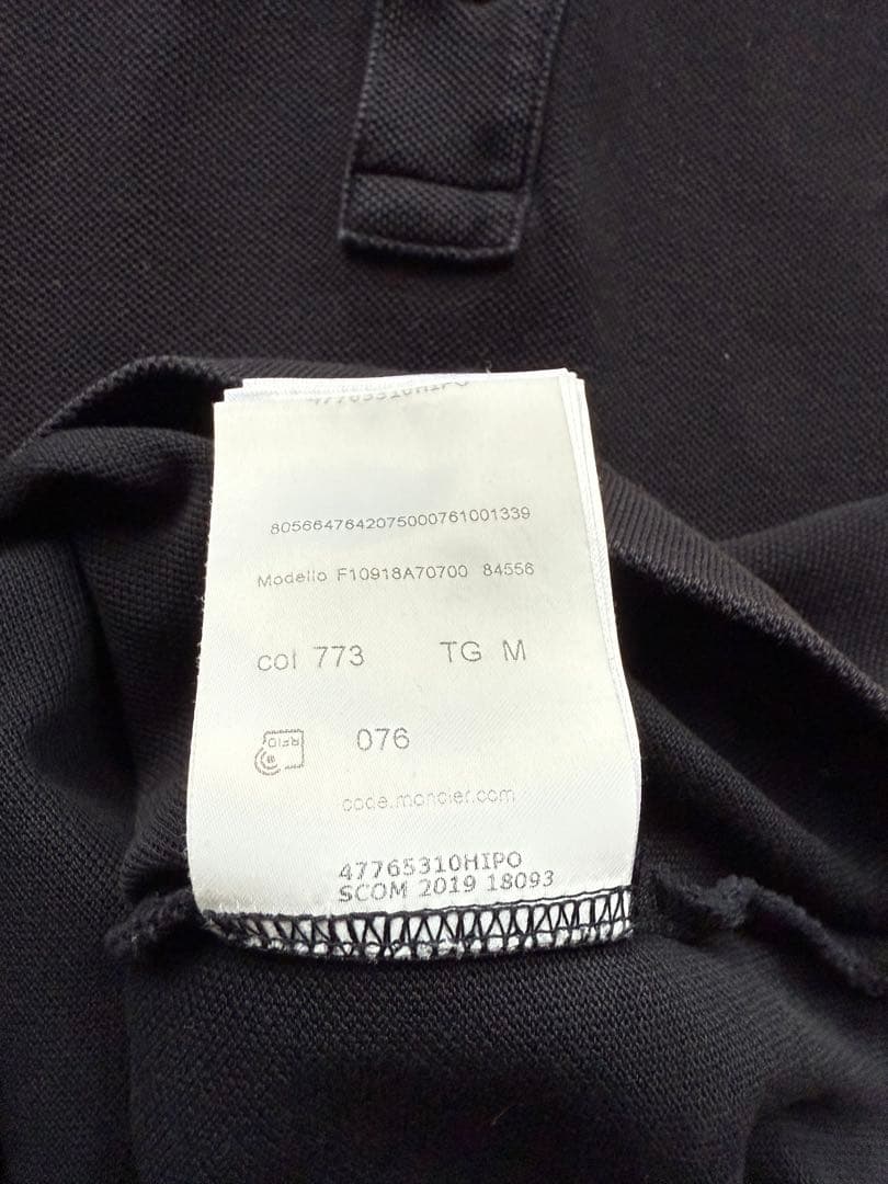 MONCLER ポロシャツ Mサイズ