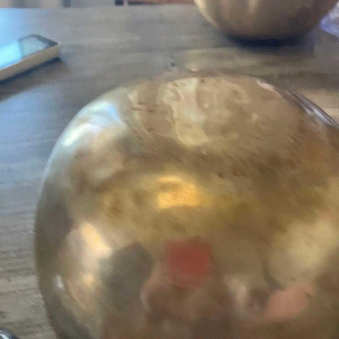 中古　21.5cm新月　シンギングボウル　4月２０日頃迄出品