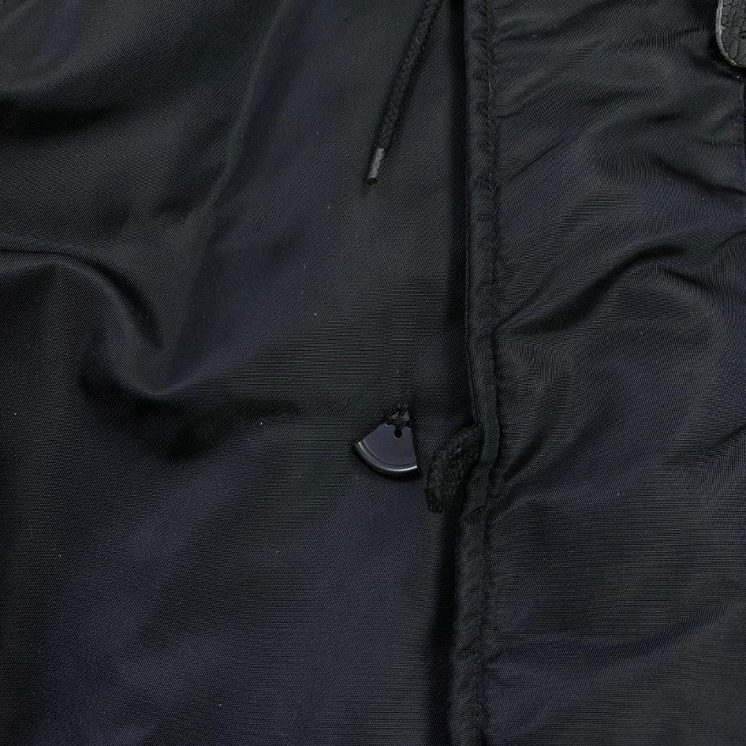 希少バックロゴ★AVIREX N-2B フライトジャケット 黒 L　D531