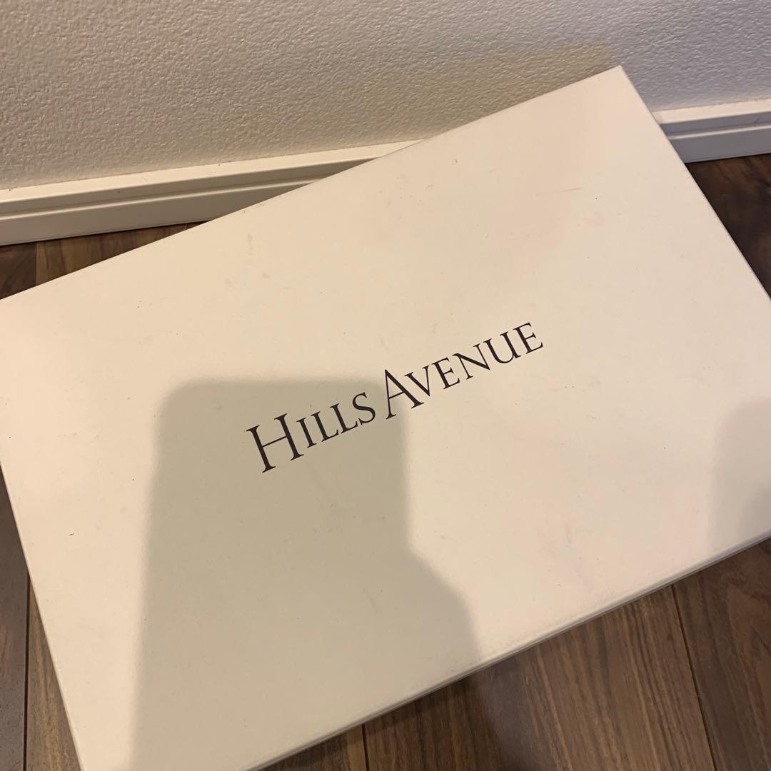 HILLS AVENUE 黒スエードリボンパンプス　23.5センチ