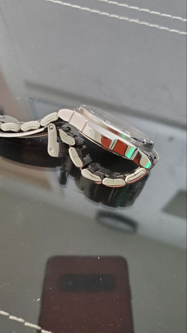 SEIKO クロノグラフ 腕時計 レッド