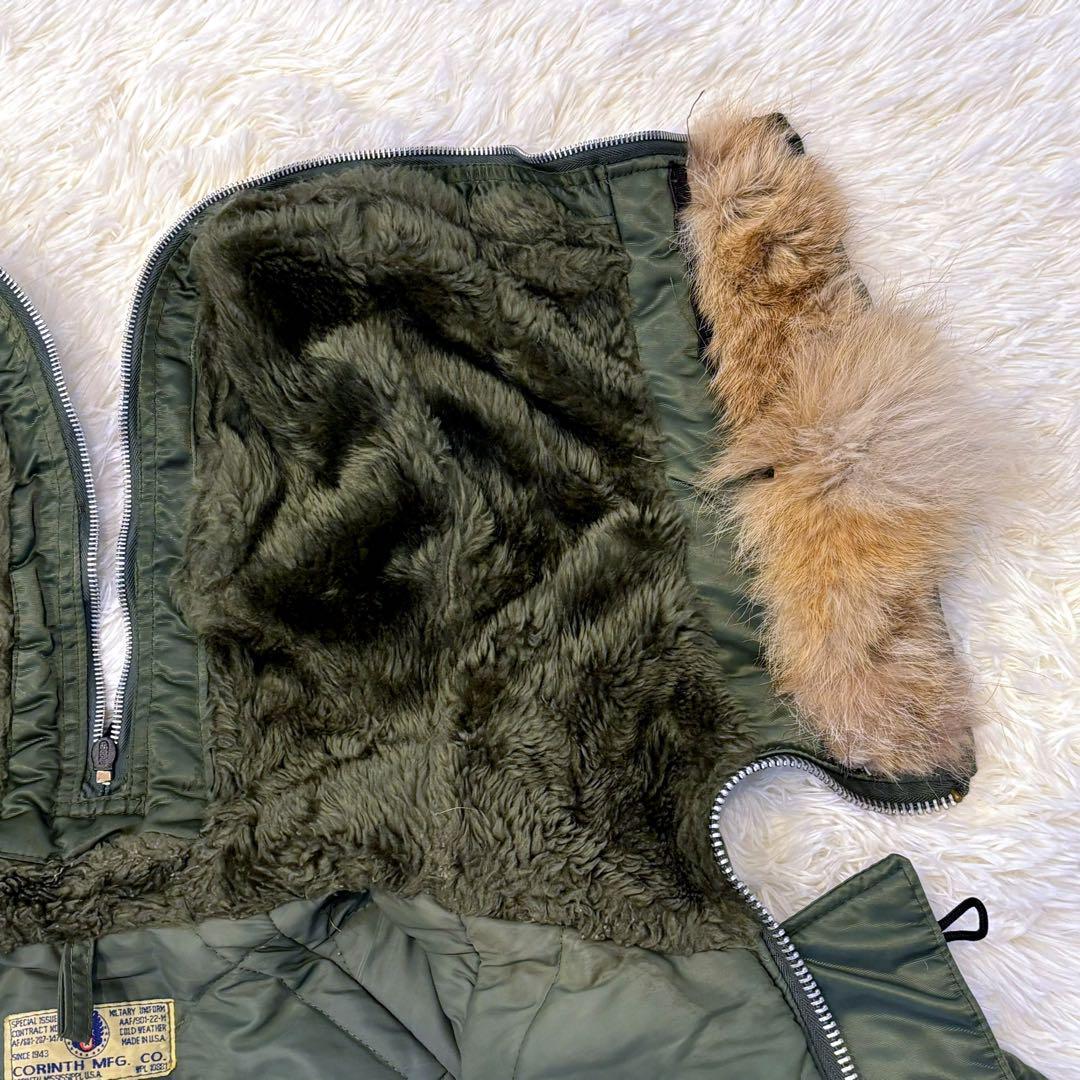 【希少ロングタイプ】CORINTH N-2B フライトジャケット　USA製