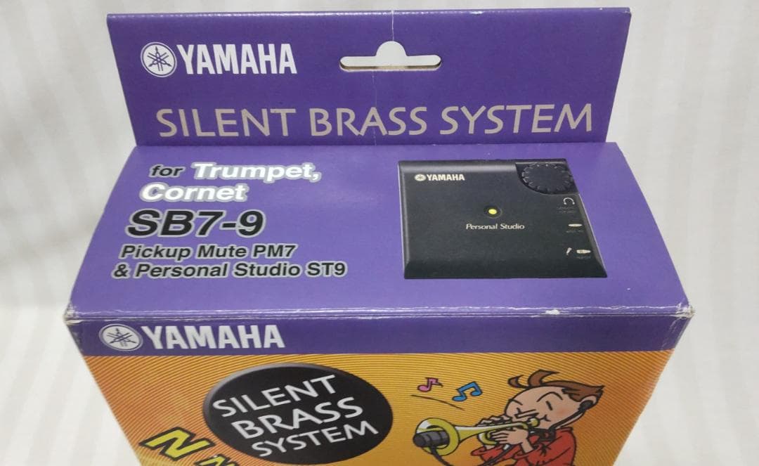 完品　動作品●SB7-9 ヤマハ　サイレントブラス　トランペット　コルネット用