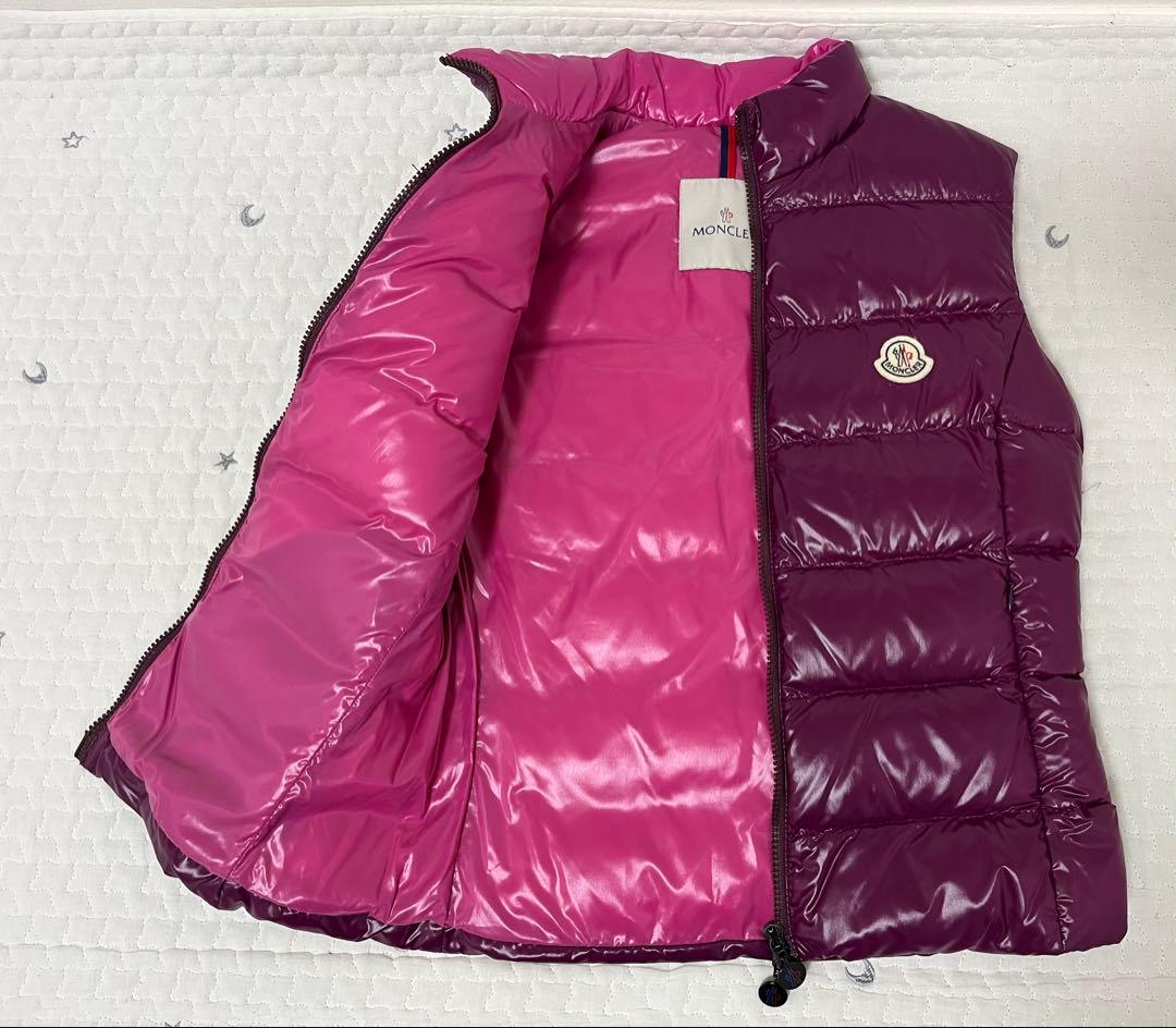【未使用品】MONCLER モンクレール ワインレッド GHANY ダウンベスト