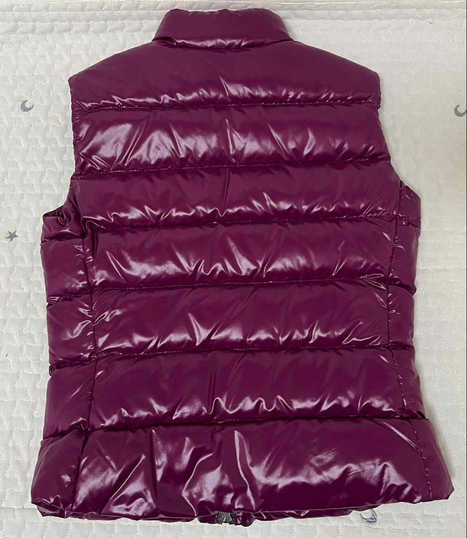 【未使用品】MONCLER モンクレール ワインレッド GHANY ダウンベスト