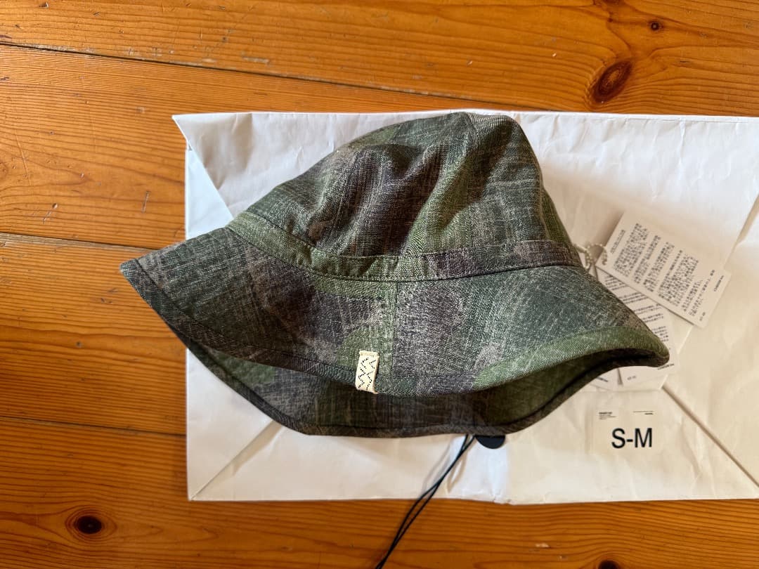 VISVIM BUCKET CAP 迷彩柄 バケットハット S-M