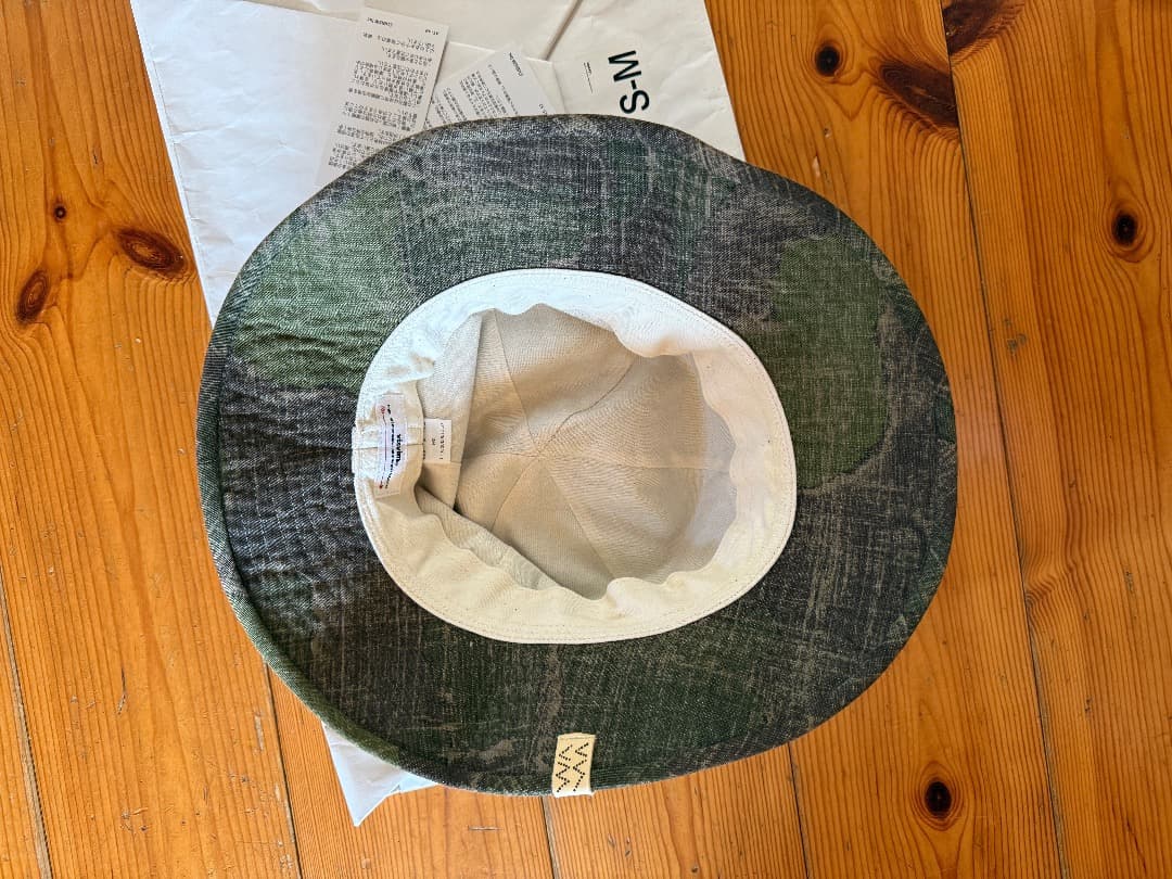 VISVIM BUCKET CAP 迷彩柄 バケットハット S-M