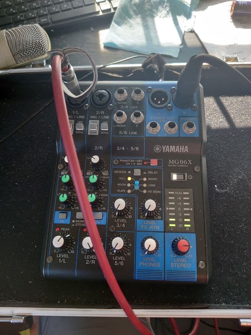 Yamaha MG06X アナログミキサー