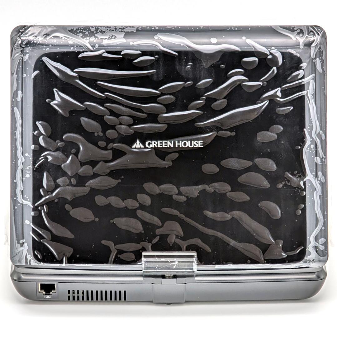 GREEN HOUSE GH-PBD10CT-BK ポータブルBDプレーヤー