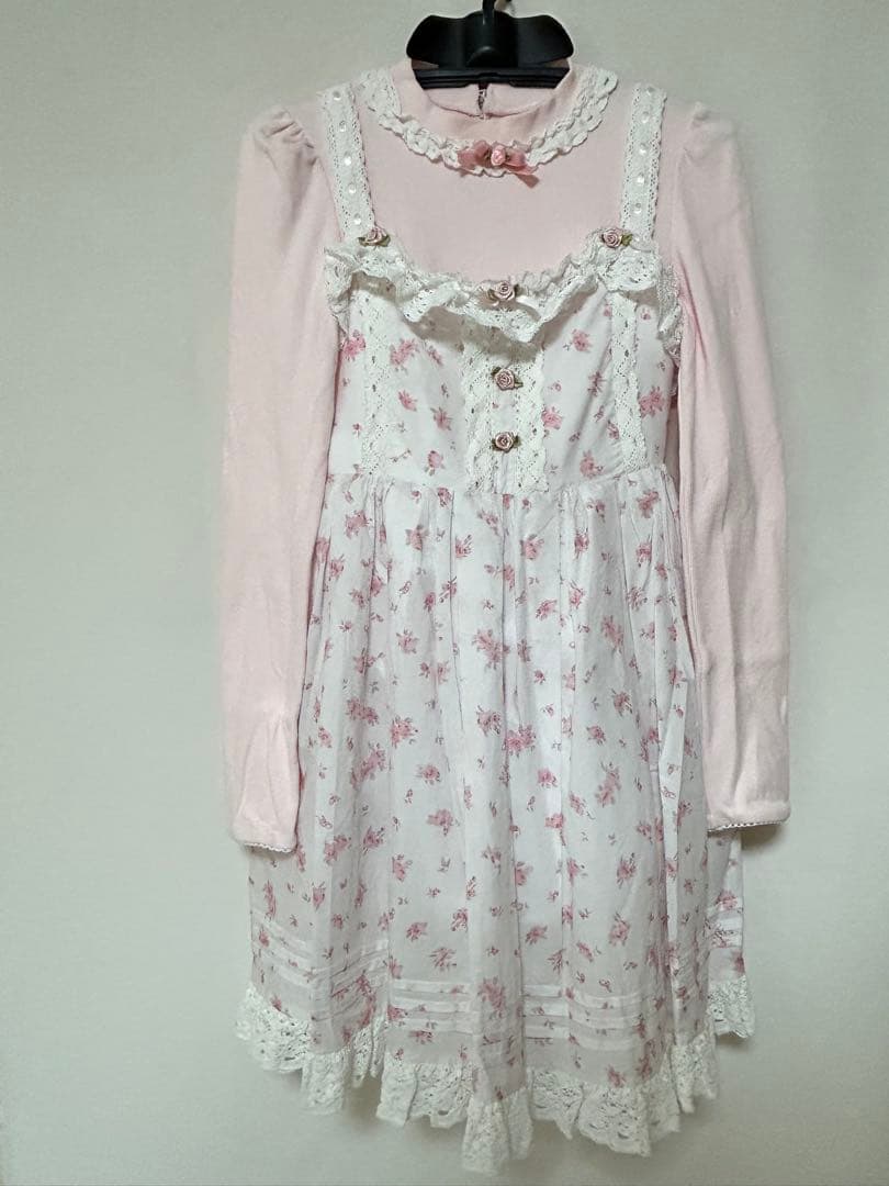 【セット】fiorforte ローズトップス・ジャンパースカート