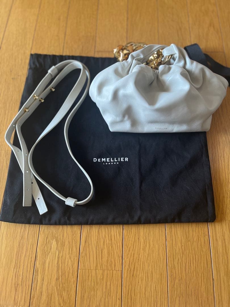 【DEMELLIER/デメリエー】 チェーンレザー バッグ