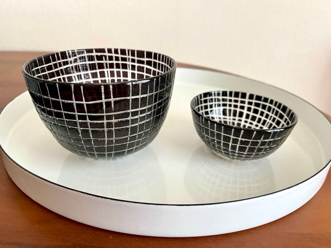 辻和美 ガラスボウル セット センセン くろ factory zoomer 美品