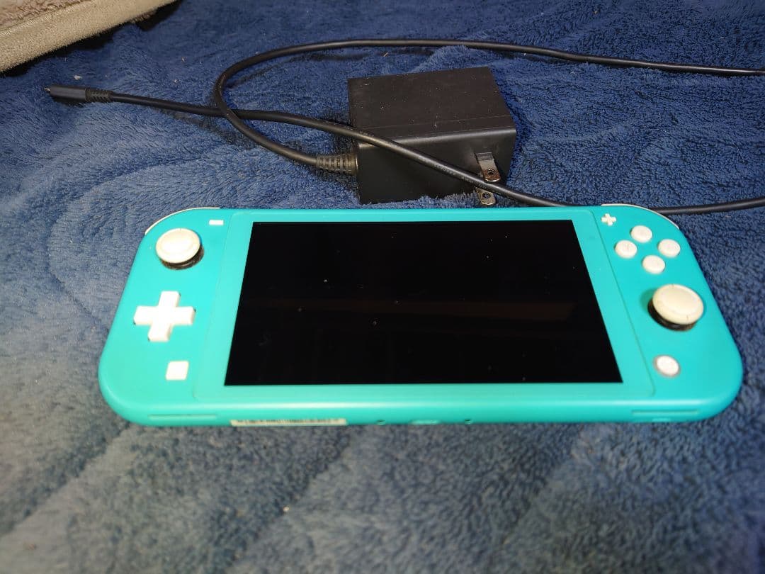Nintendo Switch Liteターコイズ　充電器、64GBSD付き中古