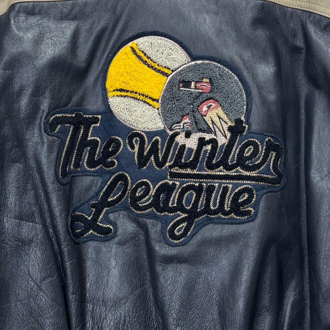 ギンシャリ様　Target ターゲット　スタジャン　リアルレザー　刺繍　LL