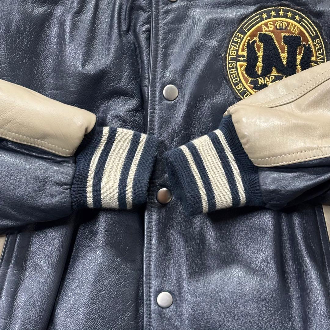 ギンシャリ様　Target ターゲット　スタジャン　リアルレザー　刺繍　LL