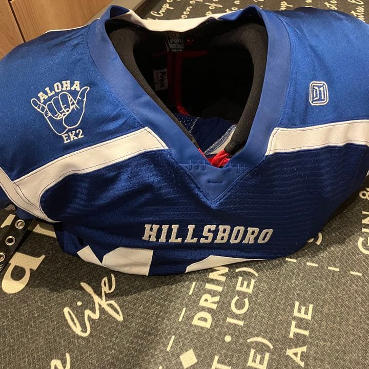 オール刺繍　D1スポーツ アメリカンフットボール　ユニフォーム　sサイズ