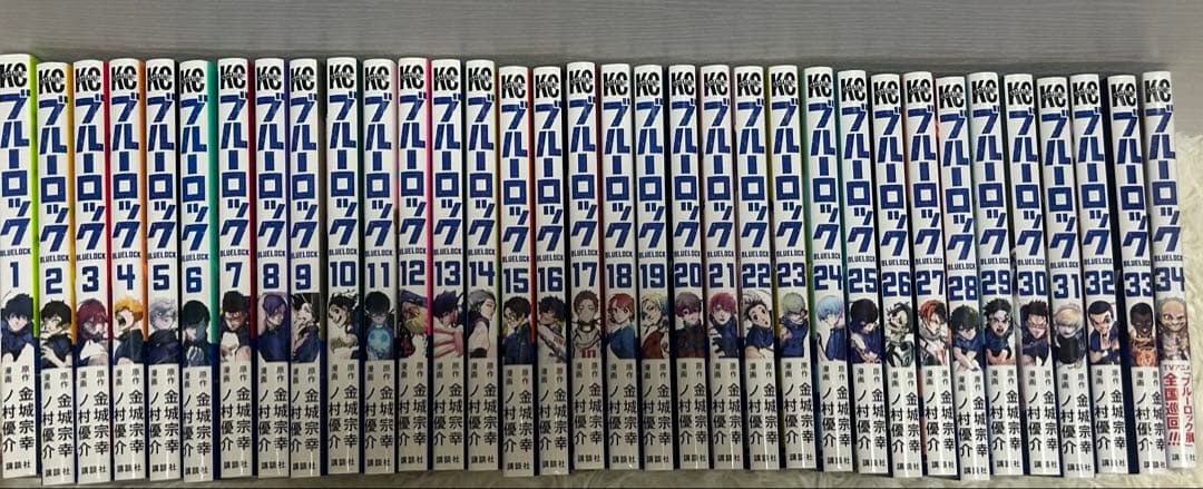 ブルーロック 1〜34巻セット