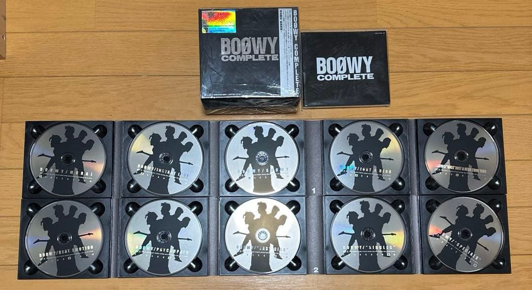 BOØWY COMPLETE 3種類まとめ売り