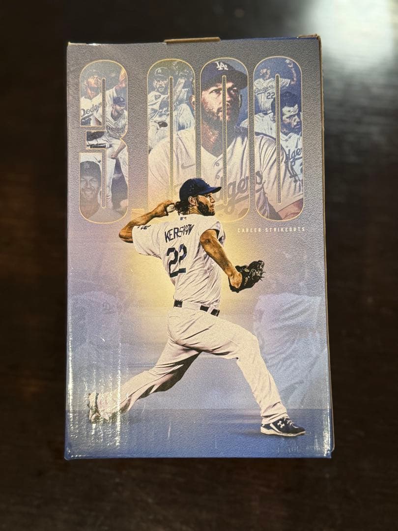 【球場限定】9/20クレイトンカーショー3000奪三振ボブルヘッド