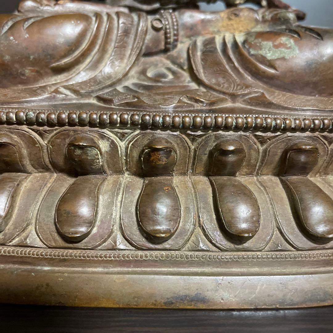 仏像　骨董　金属製