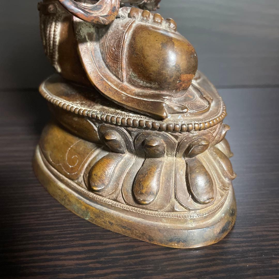 仏像　骨董　金属製