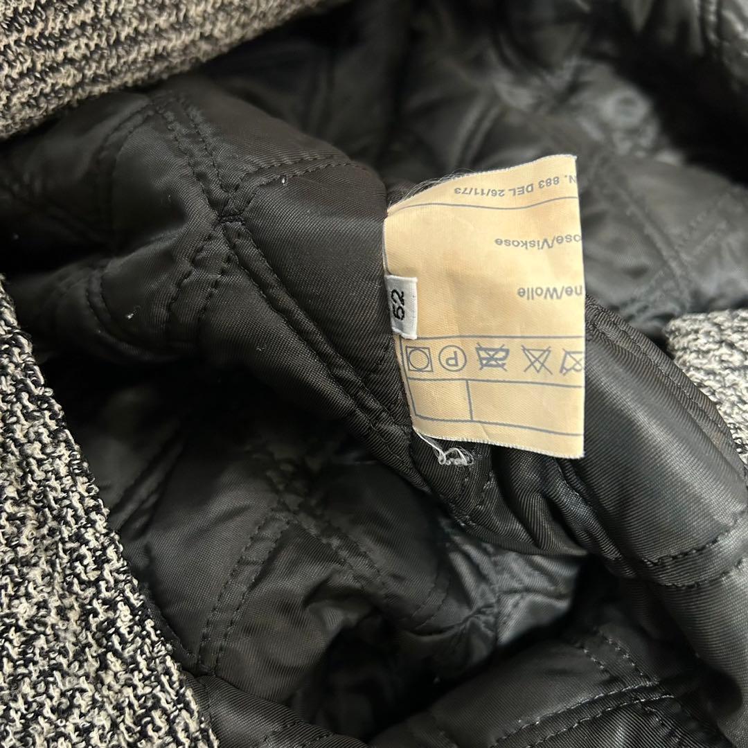 VERSACE ダブルウールボタンコート