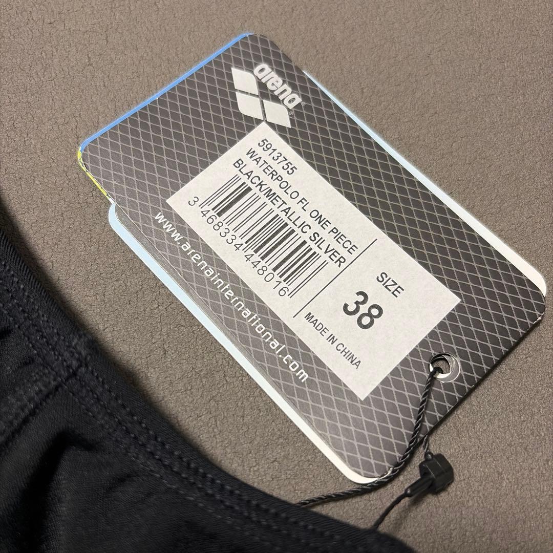 arena 水球用 特大サイズ 競泳水着 US38 新品タグ付き