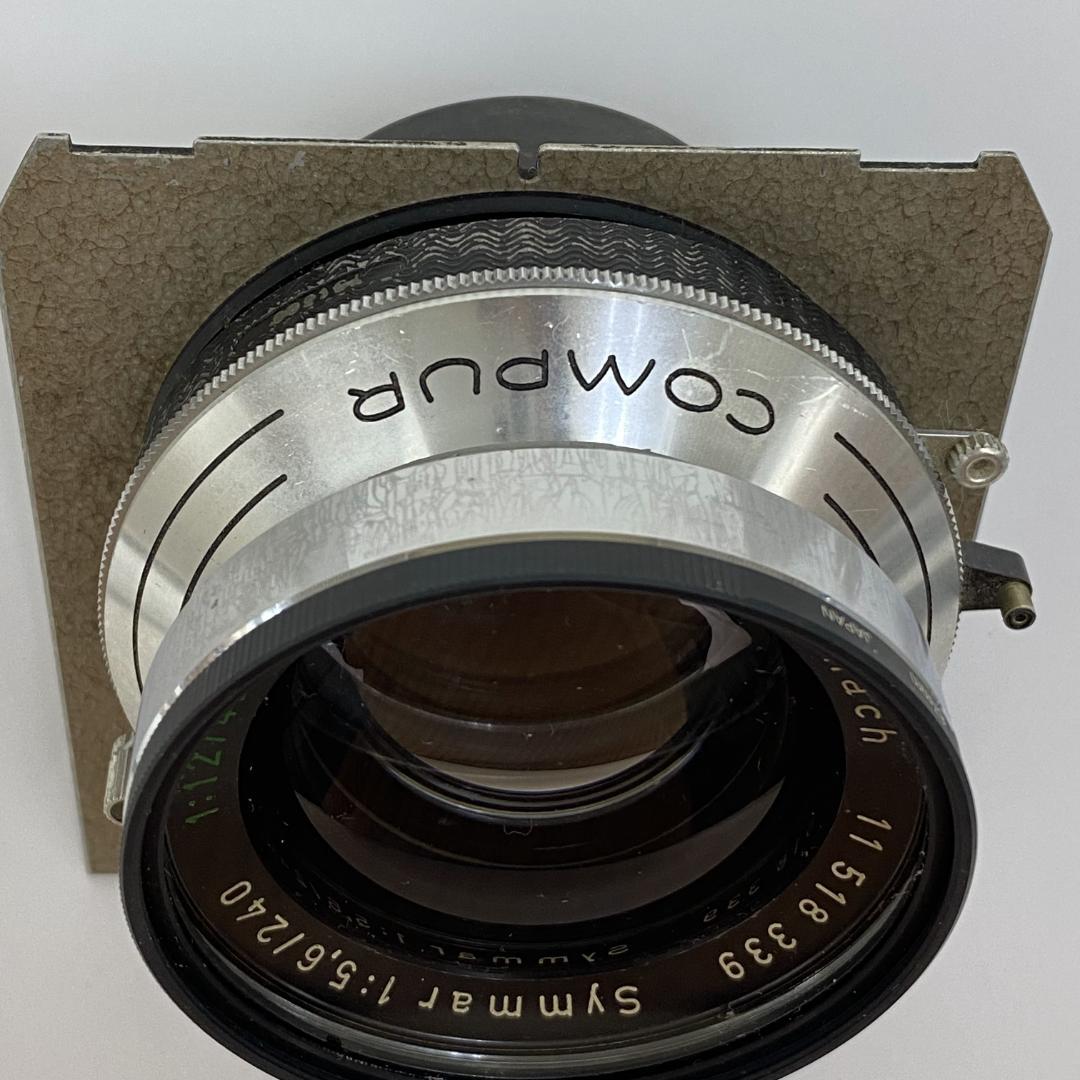 SYMMAR　240mm F5.6/リンホフ　ジャンク扱い