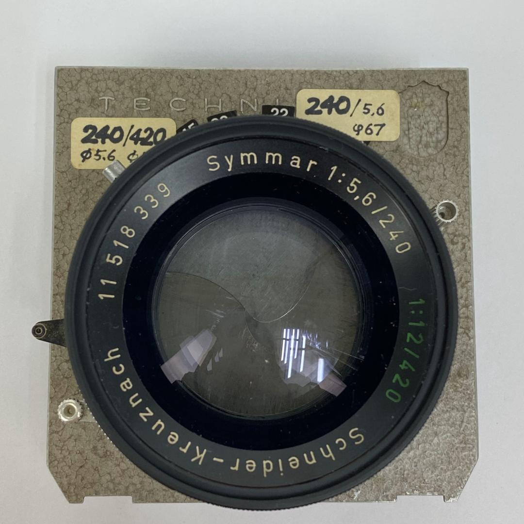 SYMMAR　240mm F5.6/リンホフ　ジャンク扱い
