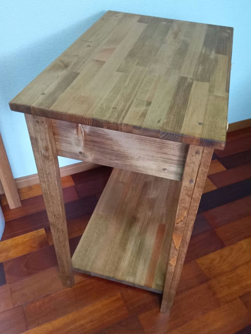 感謝価格＊カントリー家具＊麦の穂＊ミニテーブル