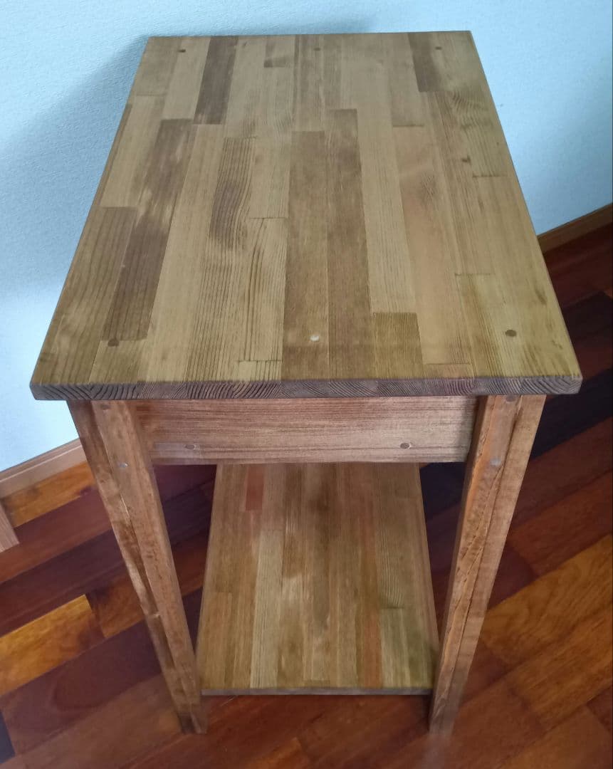 感謝価格＊カントリー家具＊麦の穂＊ミニテーブル